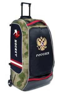 Полевой хоккейный баул на колесах Sixteen