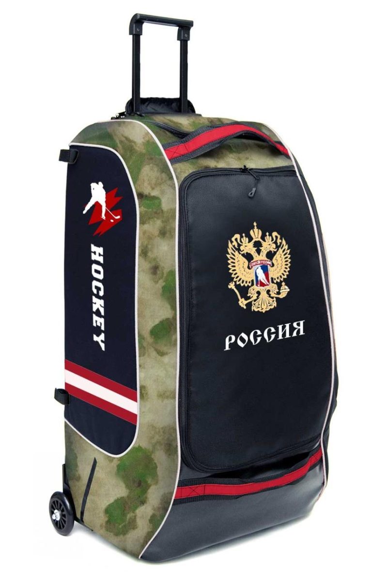 Полевой хоккейный баул на колесах Sixteen